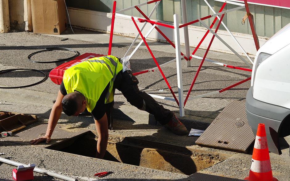 travaux assainissement Dammartin-en-Goële