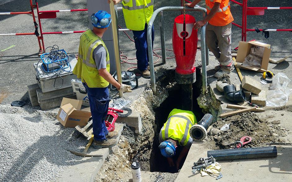 travaux assainissement Saint-Maurice